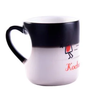 Taza con forma de corazón/ Taza mágica silueta corazón