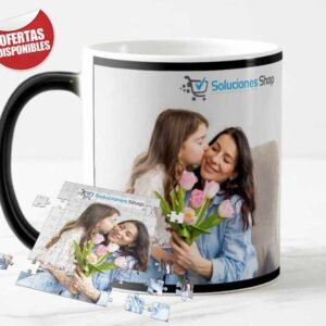 Rompecabezas Magnético + Taza magica personalizada