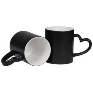 Taza asa corazón/ taza magica asa forma corazón/ Articulo Personalizado a tu gusto
