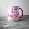 Taza Personalizada │ Ideal para Eventos Fondo de Color