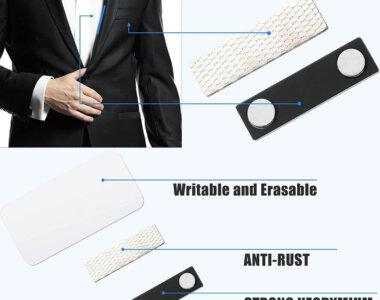 Gafete MDF Rectangular | Pin ID Para empresas u organizaciones