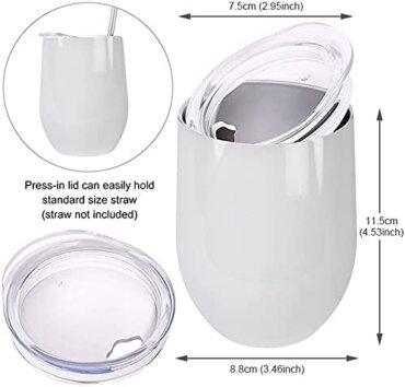 Vaso para vino o coctelera de acero Inoxidable