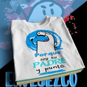 T-shirt con diseño del día del padre Flork