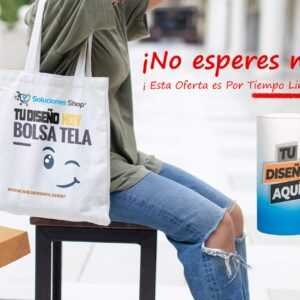 Bolsa de tela reutilizable más Jarra cervecera personalizada