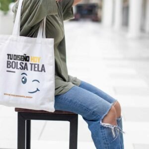 Bolsas de tela reutilizables con impresión personalizada