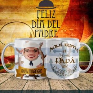 Taza Diseños día del padre Aquí toma el mejor (13)