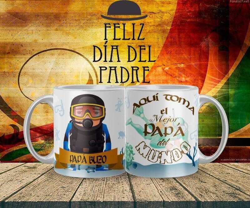 Taza Diseños día del padre Aquí toma el mejor (15) Taza Diseños día del padre Aquí toma el mejor (15)
