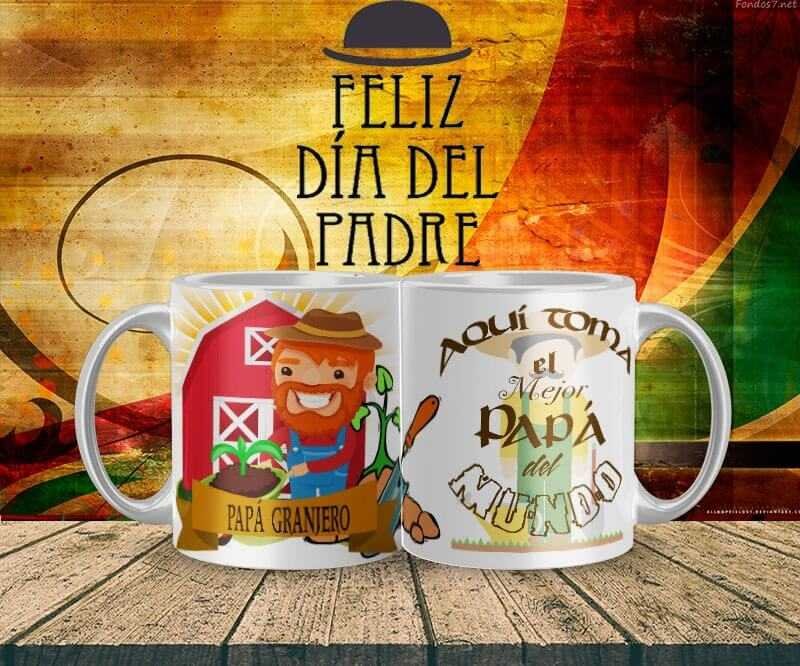 Taza Diseños día del padre Aquí toma el mejor (9) Taza Diseños día del padre Aquí toma el mejor (9)