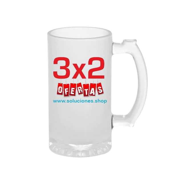 Oferta 3x2 en Jarras Cerveceras