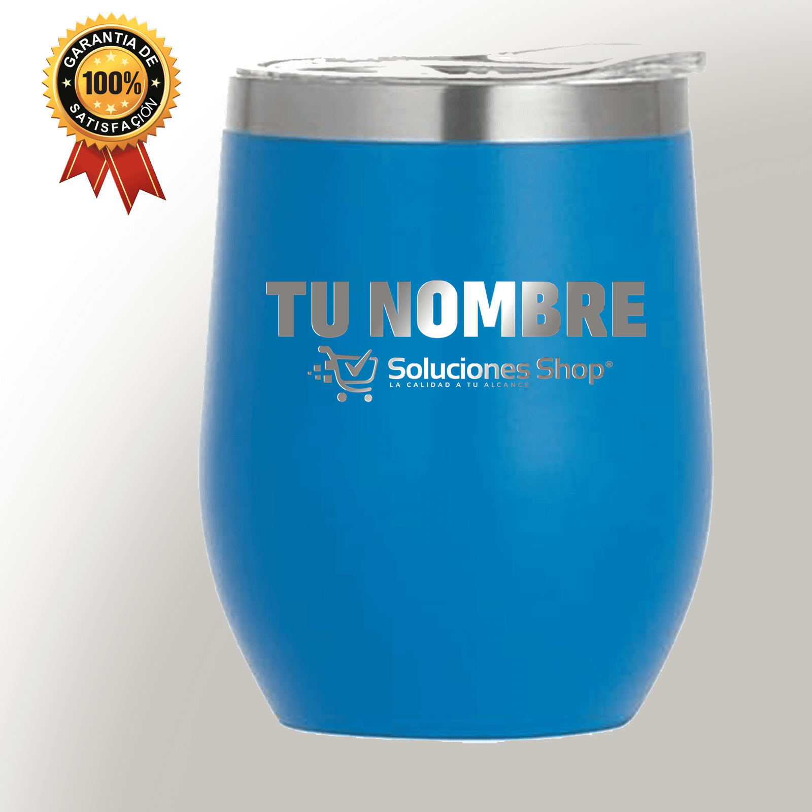 Coctelera de Acero azul