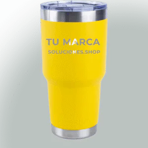 Tumbler Amarillo 30 oz Grabado Láser Costa Rica