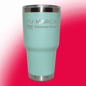 Tumbler Menta de 30 oz Grabado Láser