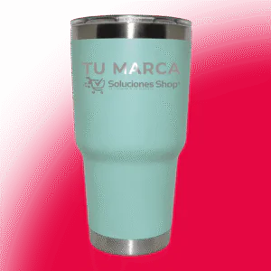 Tumbler Menta de 30 oz Grabado Láser