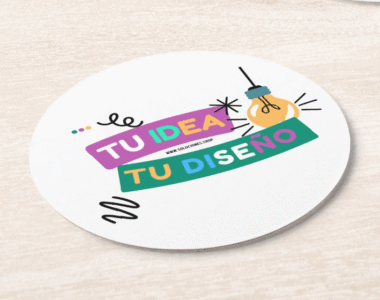 Portavaso Redondo Personalizado Detalles que Dejan Huella