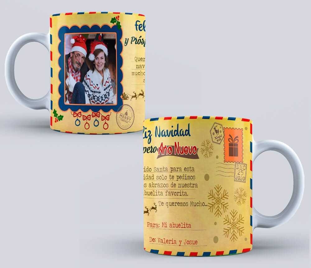 Tazas navideñas en oferta 3x2 | Diseño con foto Personalizada | detalles navideños