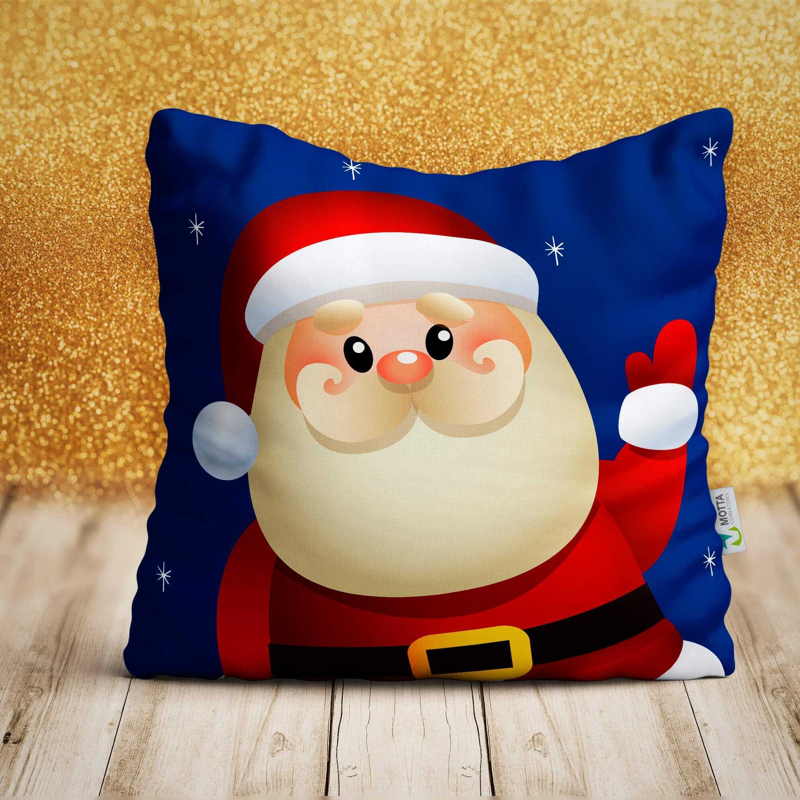 Cojines Navideños en Costa Rica 25x30cm - con diseño Santa