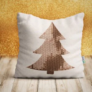 Cojines Navideños en Costa Rica 25x30cm - con diseño arbol de pino
