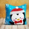 Cojines Navideños en Costa Rica 25x30cm - con diseño Pingüino
