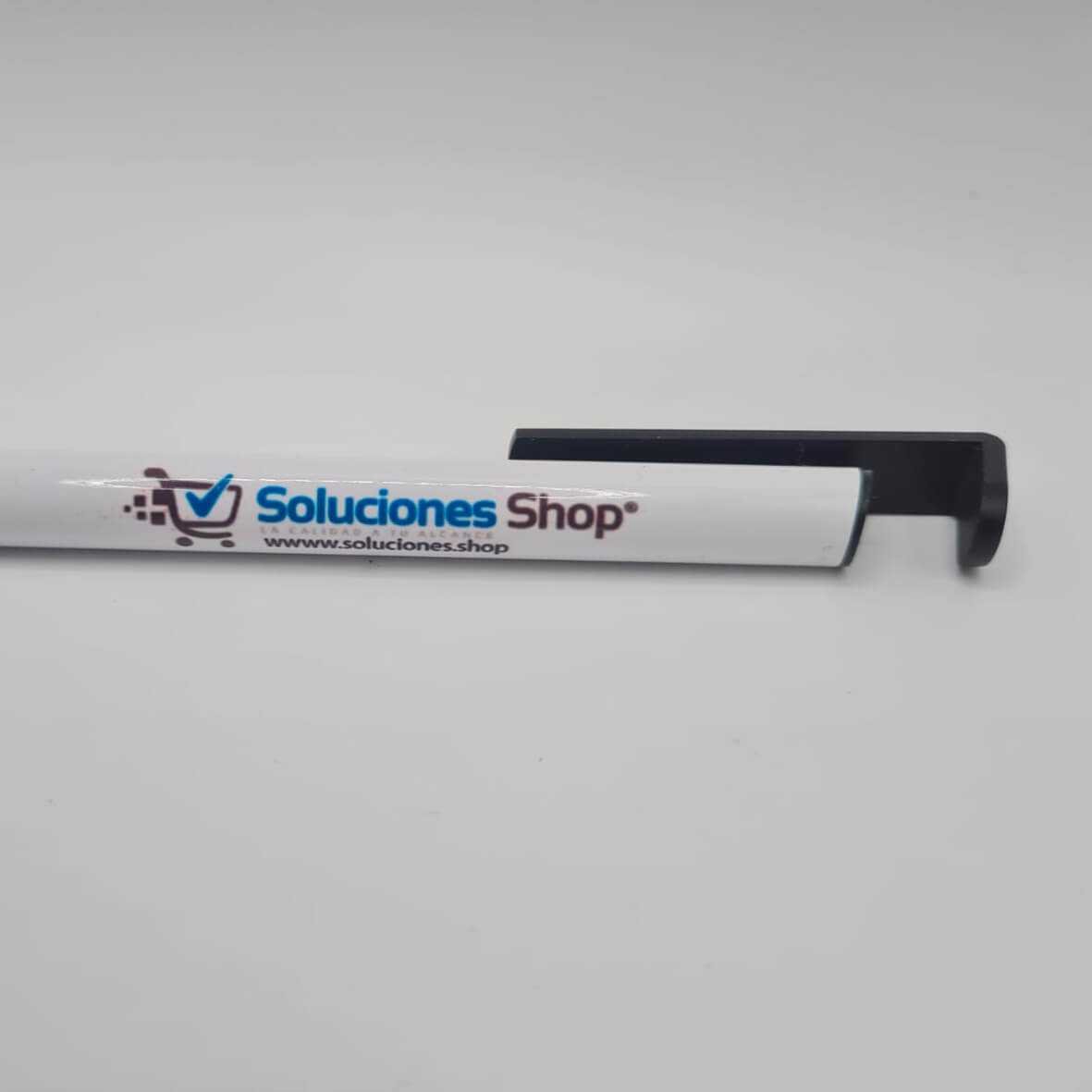 Plumas de Aluminio Personalizadas de Alta Calidad en Color Blanco (2) Plumas de Aluminio Personalizadas de Alta Calidad en Color Blanco