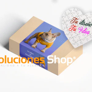 Rompecabezas Forma de Corazón Personalizado Un Regalo Único