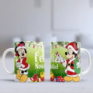 Tazas con diseños de Mickey Mouse - Diseño Minnie y Mickey
