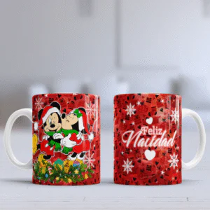 Tazas con diseños de Mickey Mouse - Diseño Minnie y Mickey
