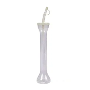 Vasos Largos Tipo Yarda con Popote ¡Renueva tus Fiestas con Estilo! Soluciones Shop