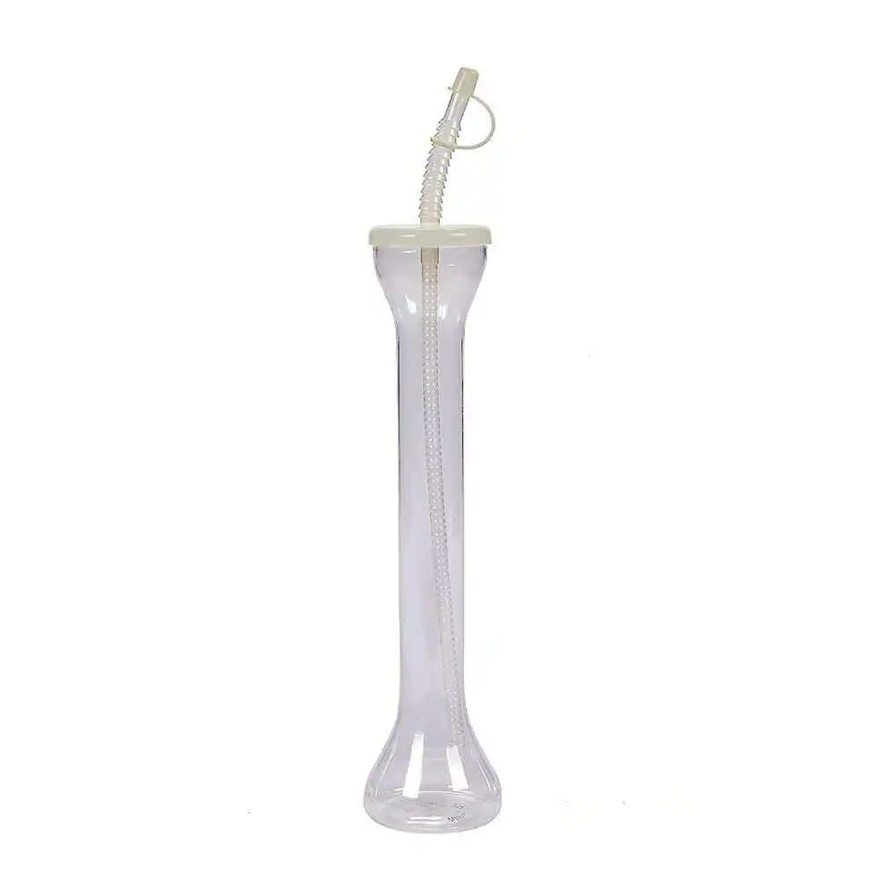 Vasos Largos Tipo Yarda con Popote ¡Renueva tus Fiestas con Estilo! Soluciones Shop