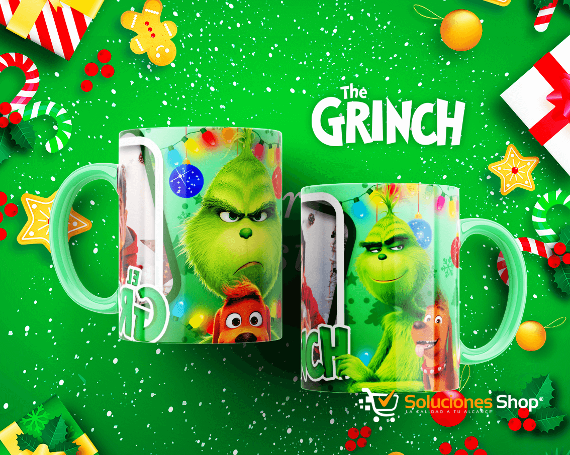 Tazas con Diseño del Grinch en Costa Rica