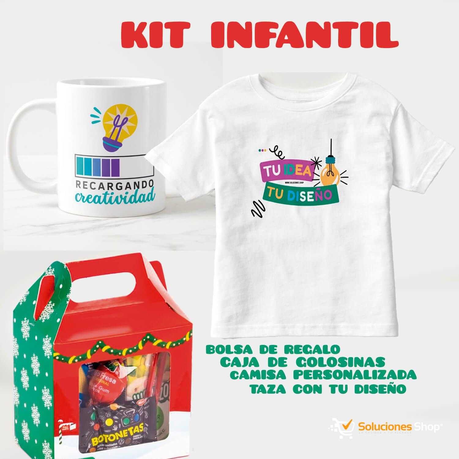 Kit Infantil 2 ¡Diversión, Estilo y Sabor en un Solo Paquete!