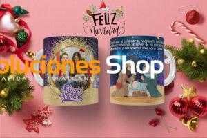 Taza navideña del nacimiento - Celebra la Navidad con Elegancia y Calidez
