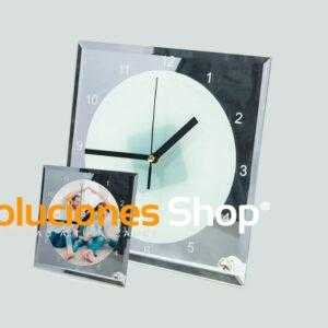 Reloj de Cristal Personalizado 20x20cm Personalizacion Original