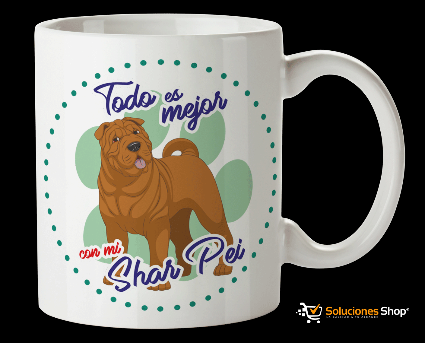 shar-pei Tazas Personalizadas: Dale Vida a tus Mañanas con 33 Increíbles Diseños