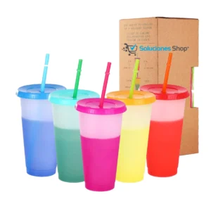 Vasos Mágicos Pack de 5 Colores