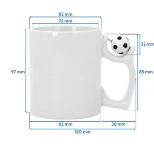 Taza de Fútbol Personalizada ¡Diseño Único para los Amantes del Fútbol (2)