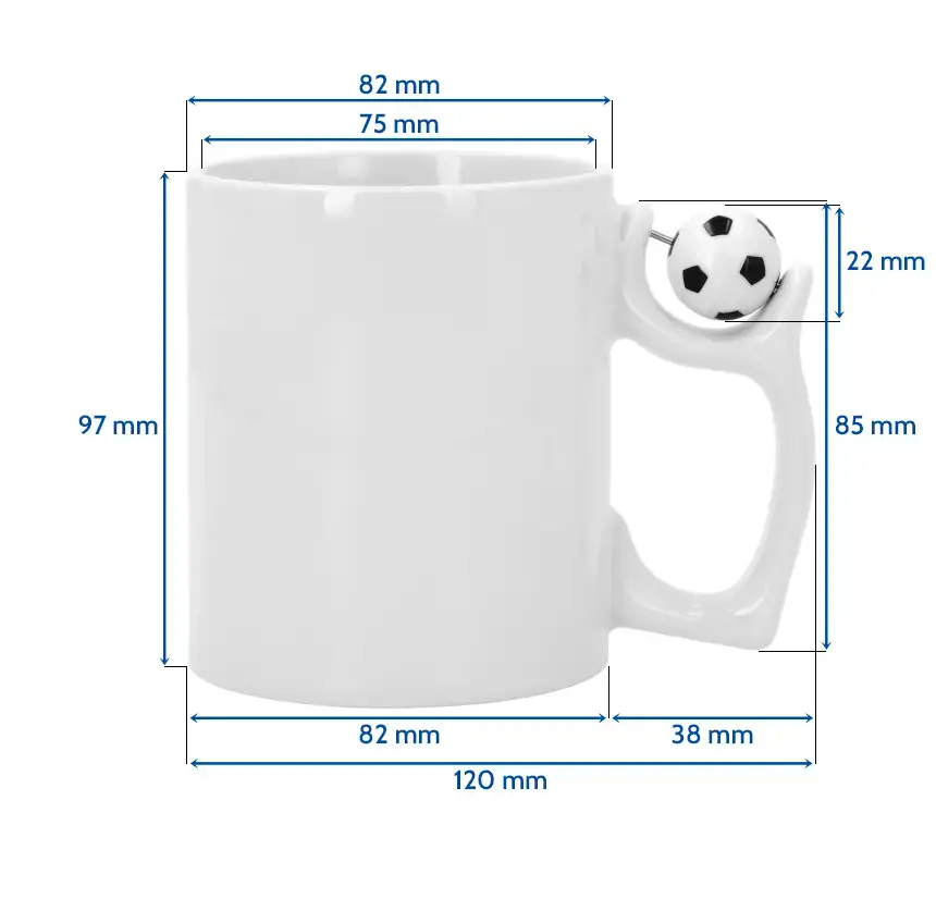 Taza de Fútbol Personalizada ¡Diseño Único para los Amantes del Fútbol (2) Taza de Fútbol Personalizada ¡Diseño Único para los Amantes del Fútbol (2)