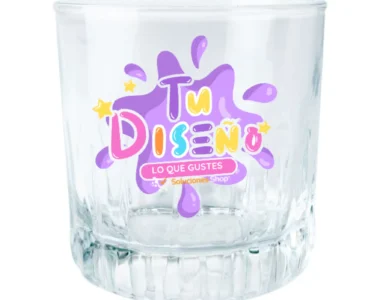 Vaso Whiskero Personalización UV Diseño Duradero y Brillante