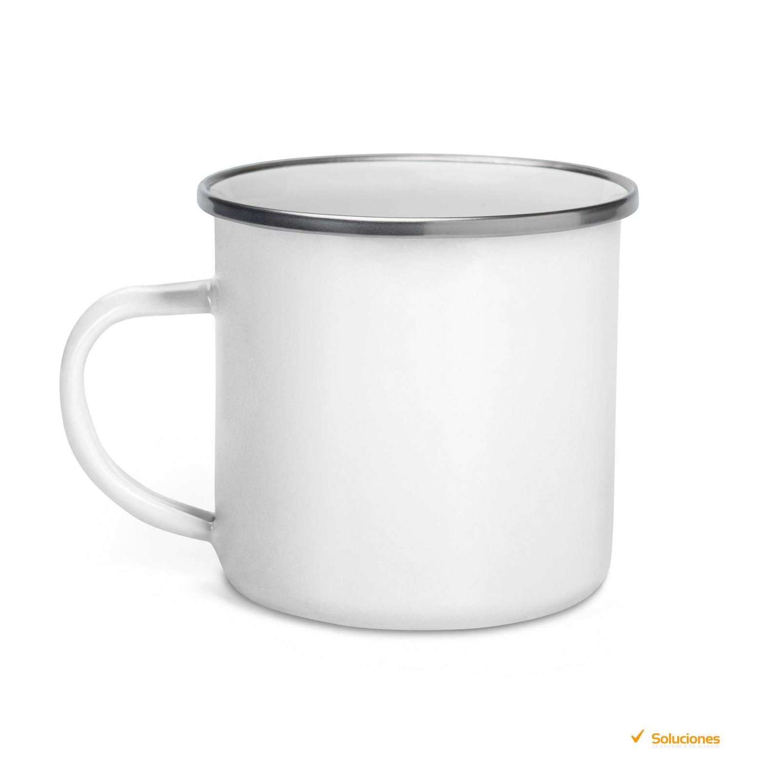 enamel-mug-white-12-oz-left-6626b1696b36a.jpg Taza esmaltada Personalizada | Con logotipo o diseño a tu gusto