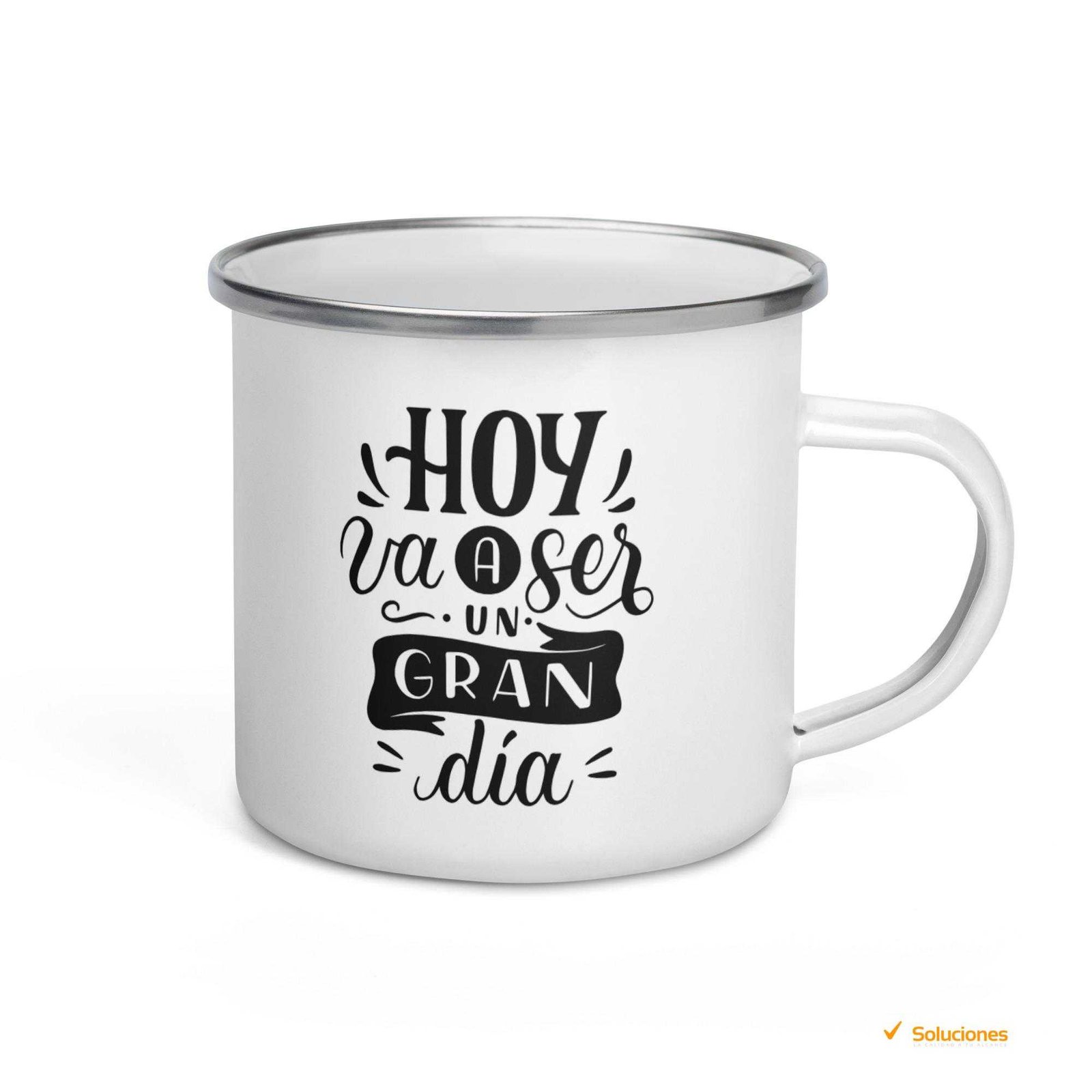 Taza esmaltada Personalizada | Con logotipo o diseño a tu gusto Taza esmaltada Personalizada | Con logotipo o diseño a tu gusto