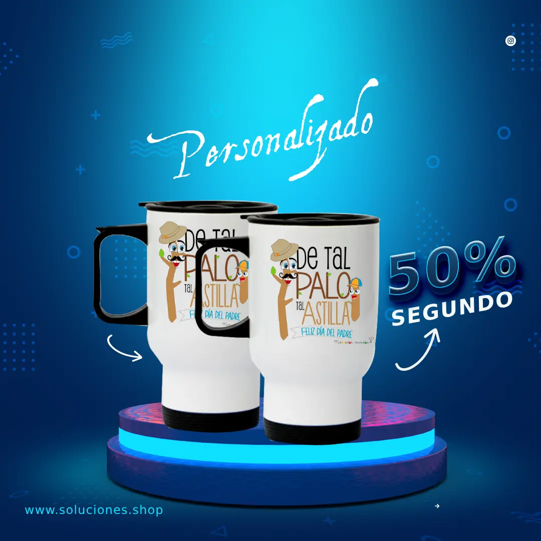 Jarro Térmico Viajero Personalizado descuento especial 50%