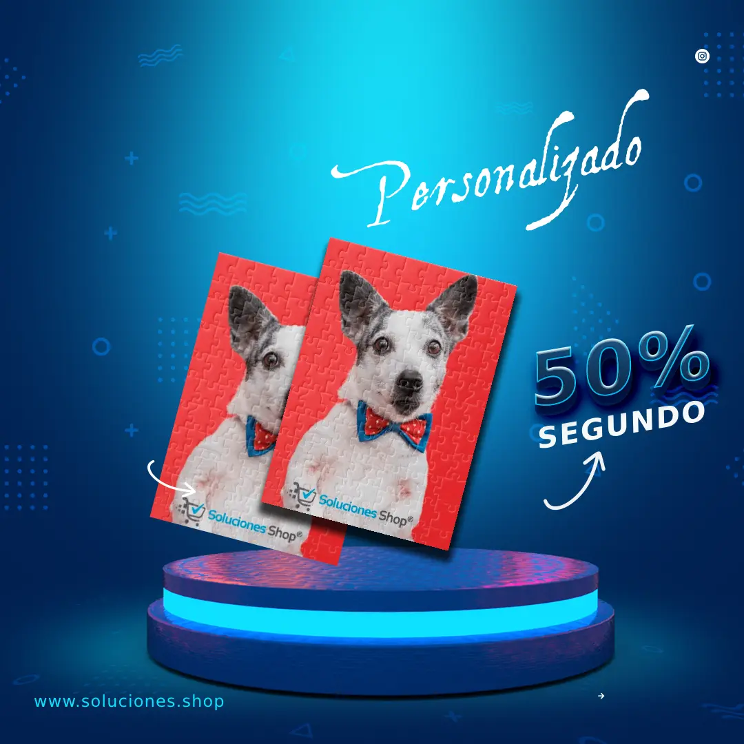 Rompecabezas Personalizado - Segundo al 50% de descuento