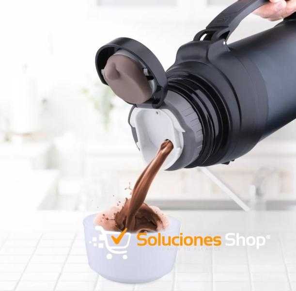 Termo de Viaje de Gran Capacidad - Soluciones Shop® (4) Termo de Viaje de Gran Capacidad - Soluciones Shop® (4)