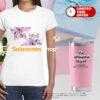 camisa personalizada, vaso térmico
