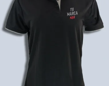 Camiseta Tipo Polo U-Waffit Hombre y Mujer con Bordado de Logo