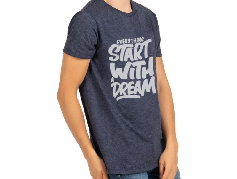 Camiseta Cuello Redondo Caballero | 50% Algodón Peinado - 50% Poliéster