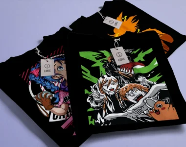 Camisa de Algodón Anime Diseño DTF Exclusivo