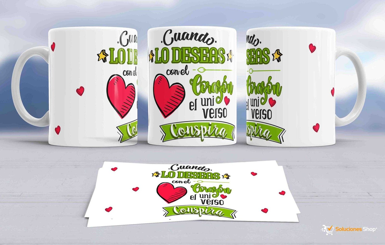 Tazas personalizadas con frases motivadoras | Regalos únicos