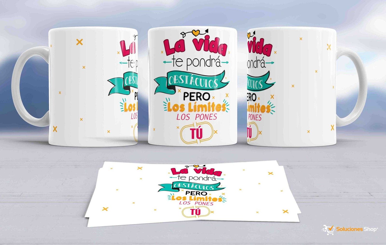 Tazas personalizadas con frases motivadoras | Regalos únicos