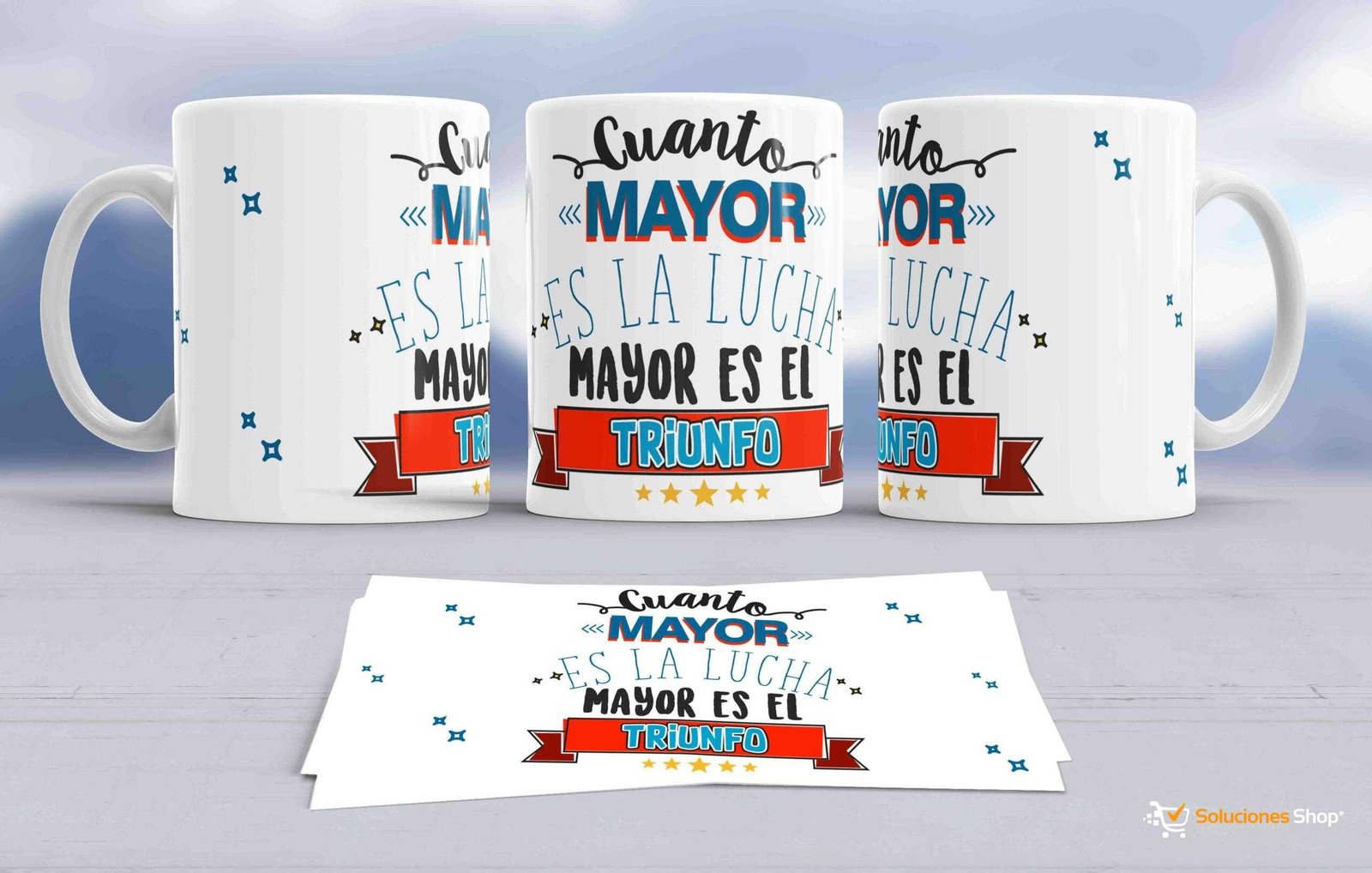Tazas personalizadas con frases motivadoras | Regalos únicos
