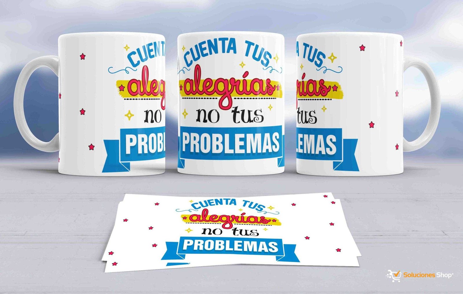 Tazas personalizadas con frases motivadoras | Regalos únicos